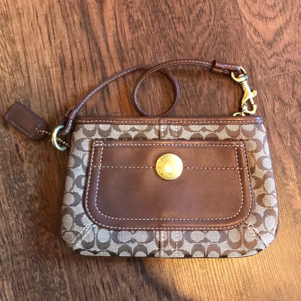 Coach wristlet
